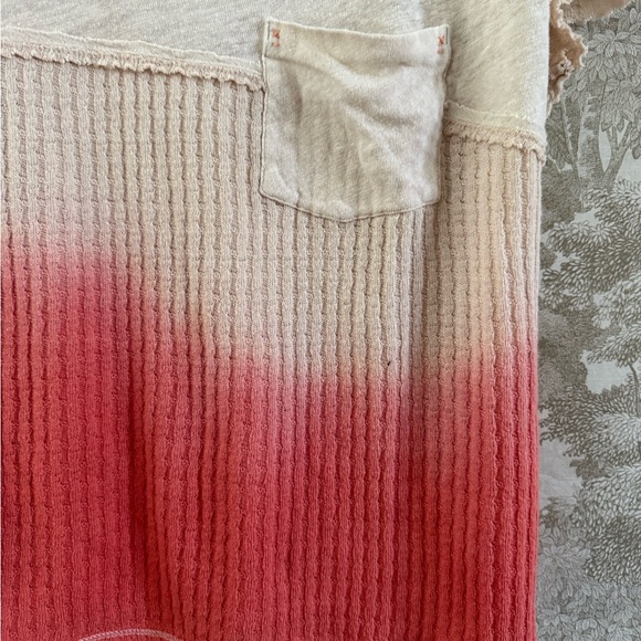 Free People sundial ombré shirt. - Picture 5 of 8